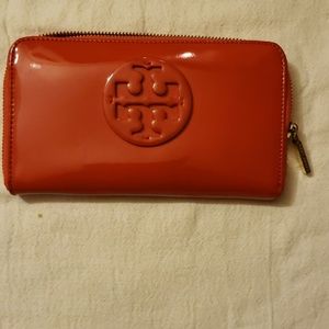 Tory Burch  orange wallet
